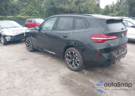 2025 BMW X3 30 xDrive z USA, uszkodzony, nr VIN 5UX53GP07S9038334